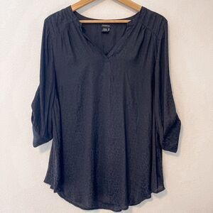 Torrid Animal Print Blouse Size 2